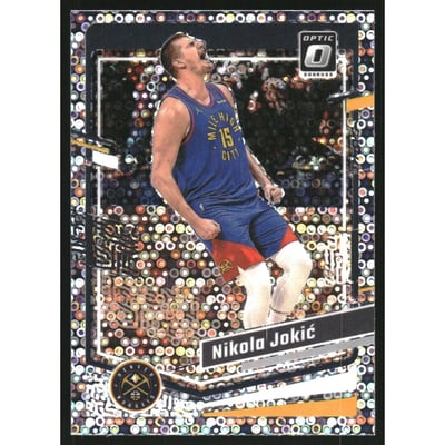 2023-24 Donruss Optic Fast Break Holo #19 Nikola Jokic
