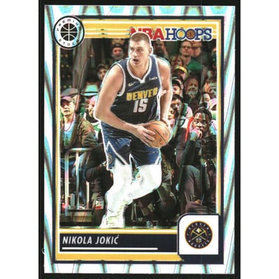 2023-24 Hoops Premium Stock Seismic Prizm #1 Nikola Jokic