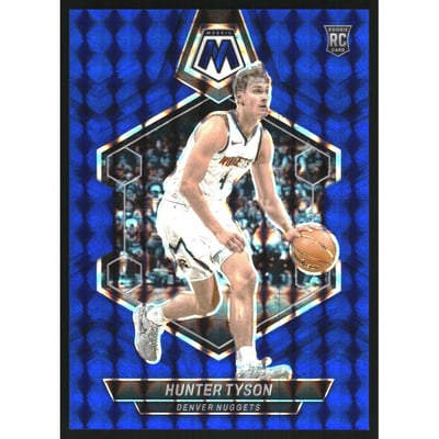 2023-24 Panini Mosaic Mosaic Blue #241 Hunter Tyson