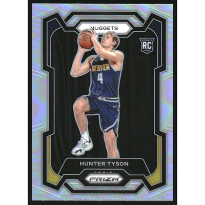2023-24 Panini Prizm Prizms Silver #171 Hunter Tyson