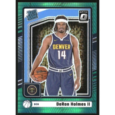 2024-25 Donruss Optic Hyper Green #262 DaRon Holmes II RR