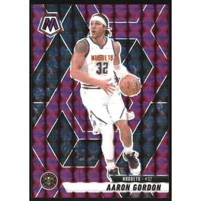 2024-25 Panini Mosaic Mosaic Purple #90 Aaron Gordon