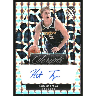 2024-25 Panini Mosaic Scripts #52 Hunter Tyson