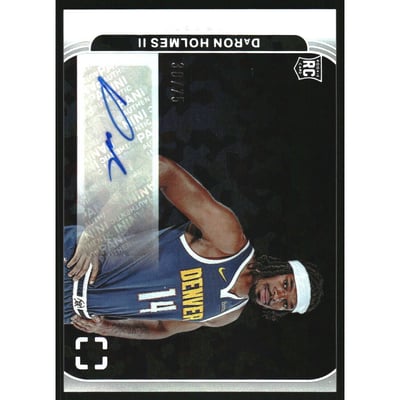 2024-25 Panini PhotoGenic Rookie Autographs Diamond #21 DaRon Holmes II