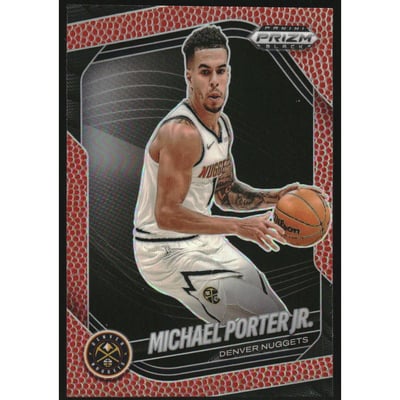 2024-25 Panini Prizm Black Prizms Basketball #40 Michael Porter Jr.