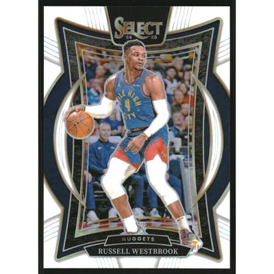 2024-25 Select White Prizms #18 Russell Westbrook