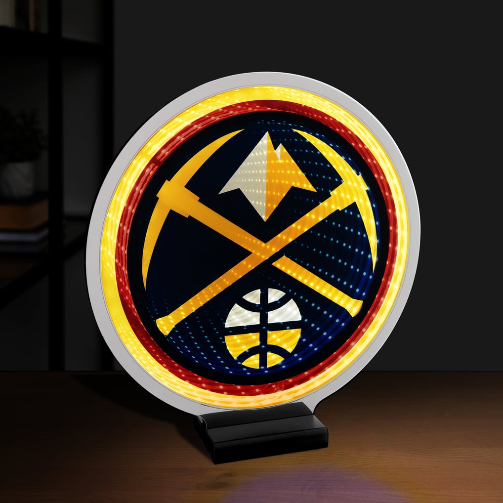 Denver Nuggets LED Infinity Logo Light