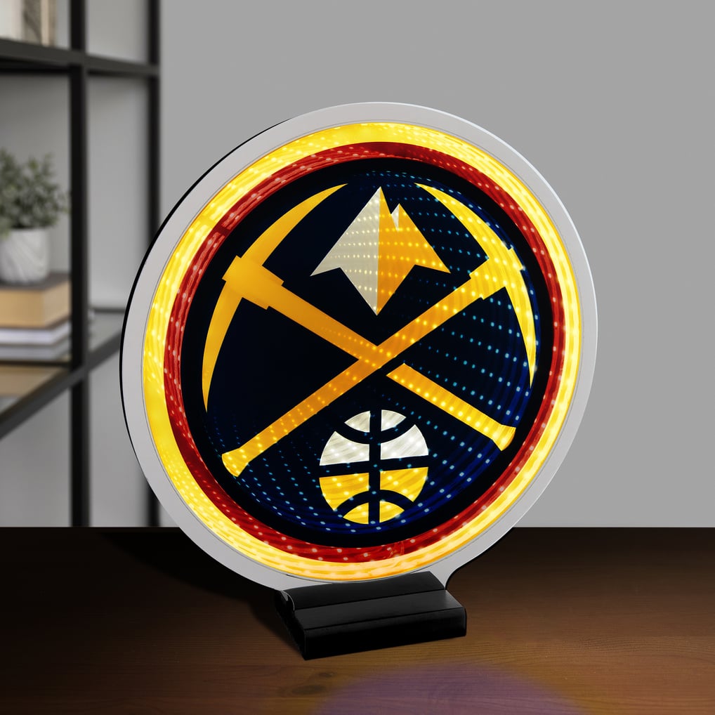 Denver Nuggets LED Infinity Logo Light
