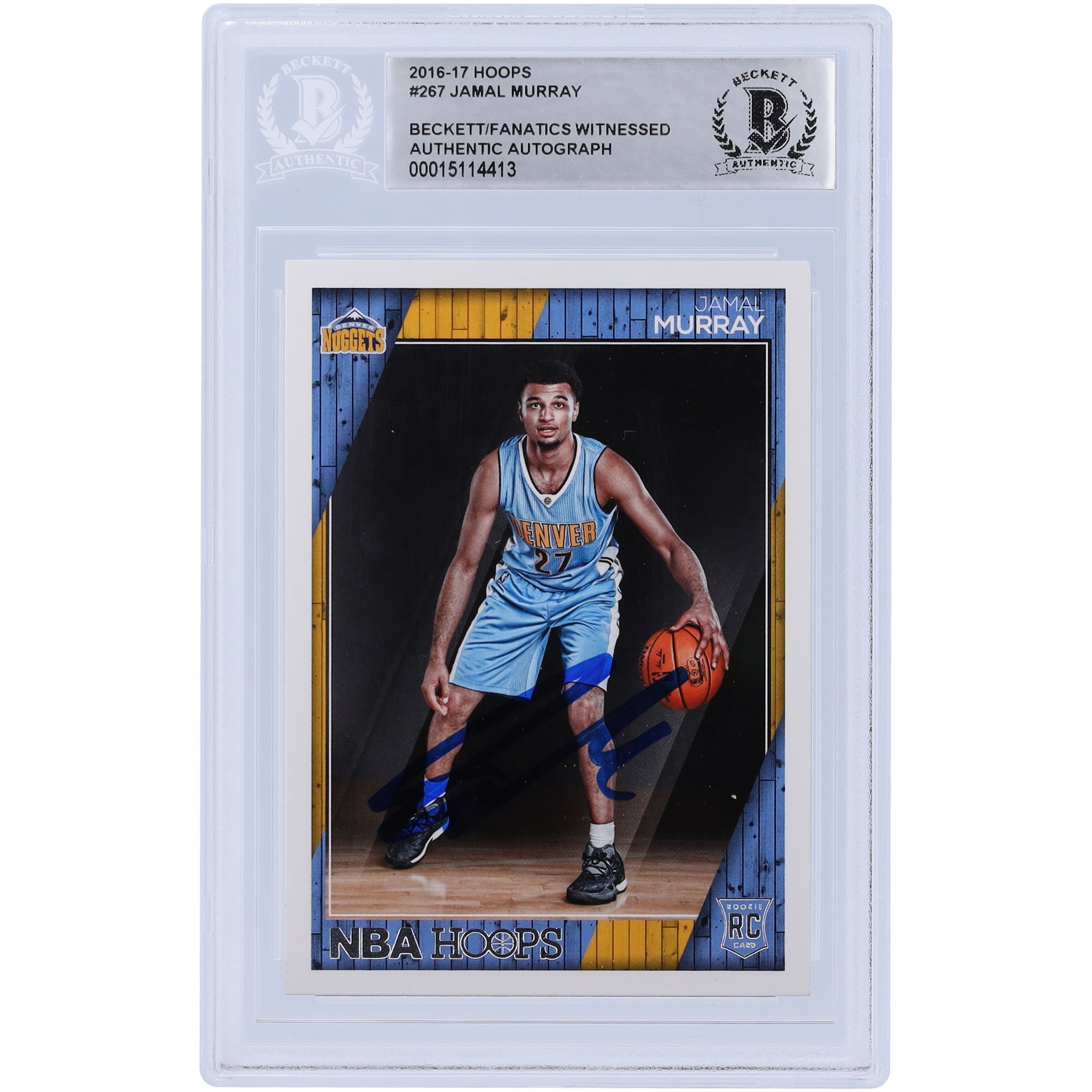 GEN10】 Jamal Murray 2016-17 Panini Prizm RC #175 Orange Prizm(/49 