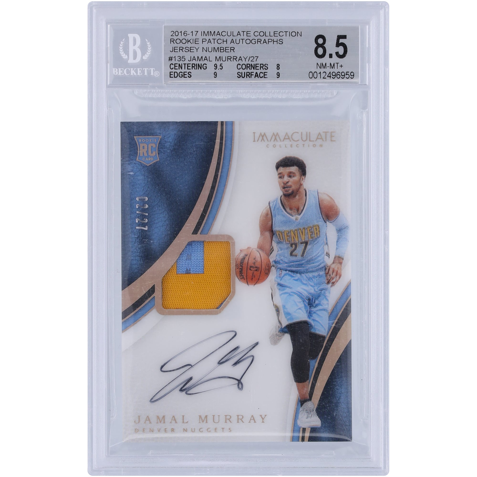 27-bgs-authenticated-85-rookie 
