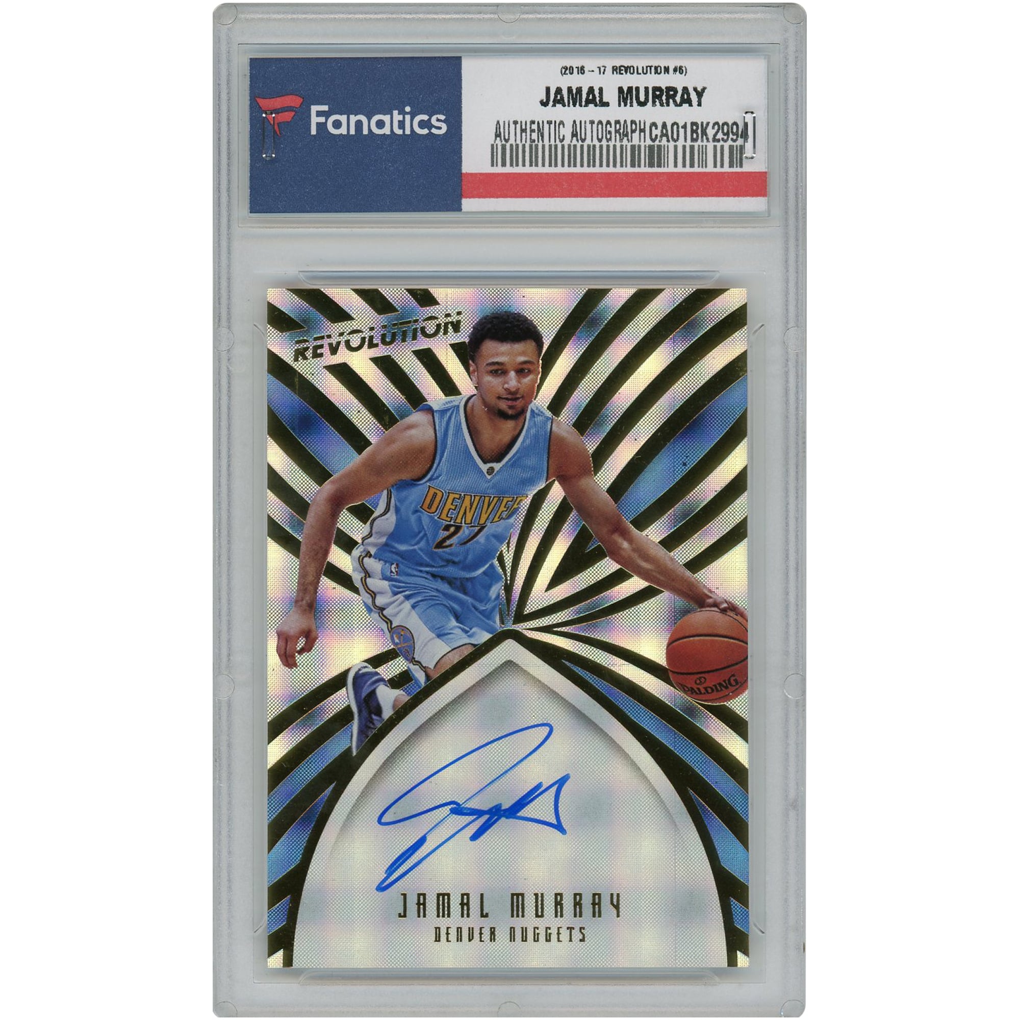 GEN10】 Jamal Murray 2016-17 Panini Prizm RC #175 Orange Prizm(/49 