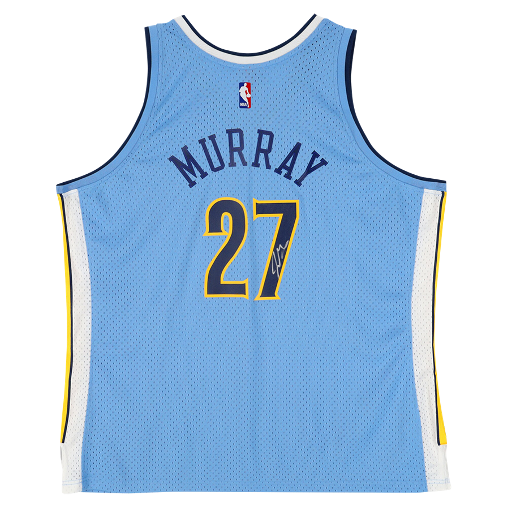 Jamal Murray Denver Nuggets Autographed Fanatics Authentic Light Blue Mitchell & Ness 2016-17 Swingman Jersey 