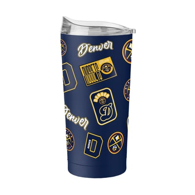  Denver Nuggets Logo Brands 20oz. Dreamweave Powder Coat Tumbler