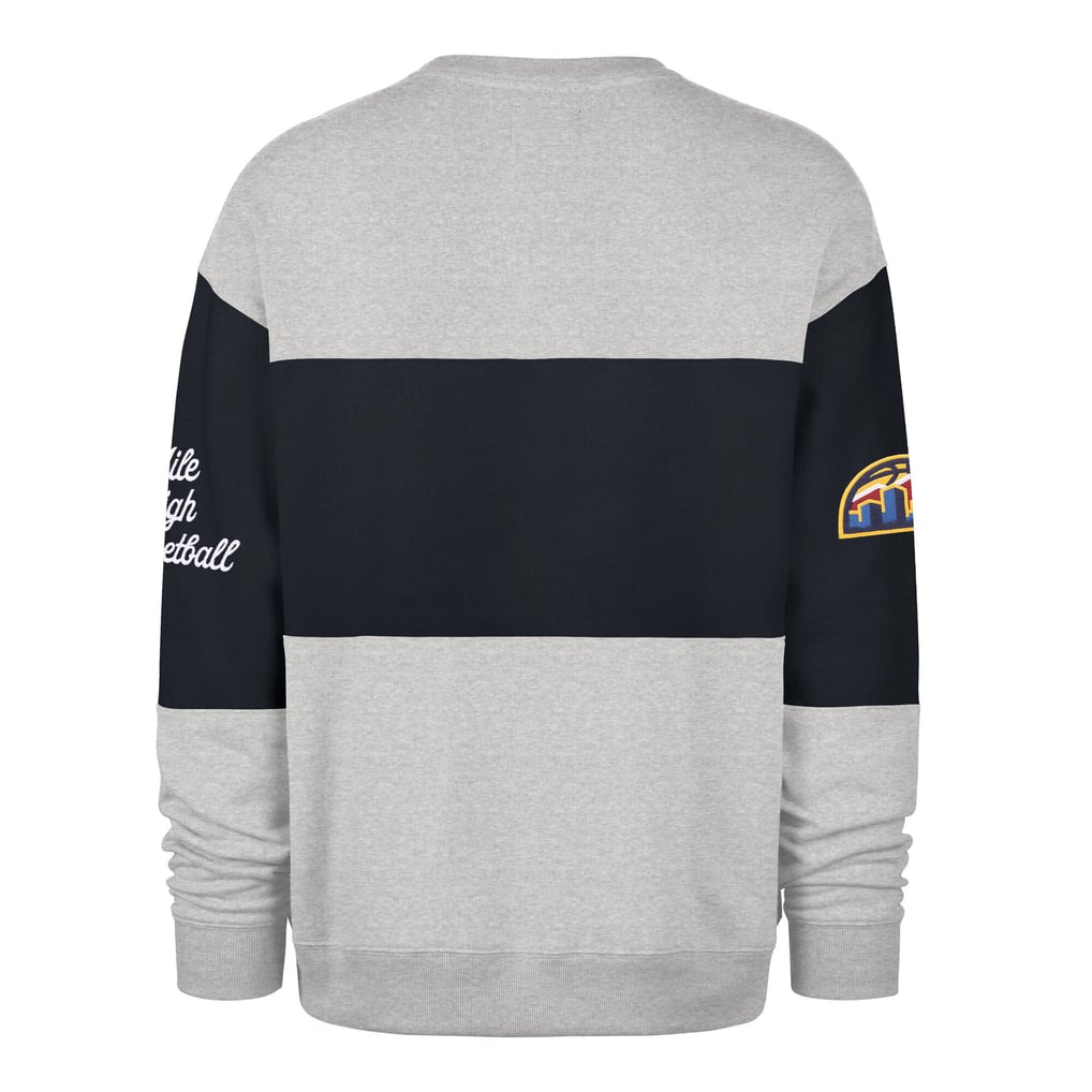 Denver Nuggets '47 Blockfield Maximalist Sweatshirt - Gray
