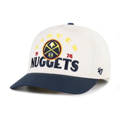 Denver Nuggets '47 Arcitext Hitch Adjustable Hat - Natural