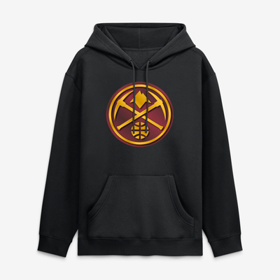 Denver Nuggets  Forged Mascot Hoodie - Black