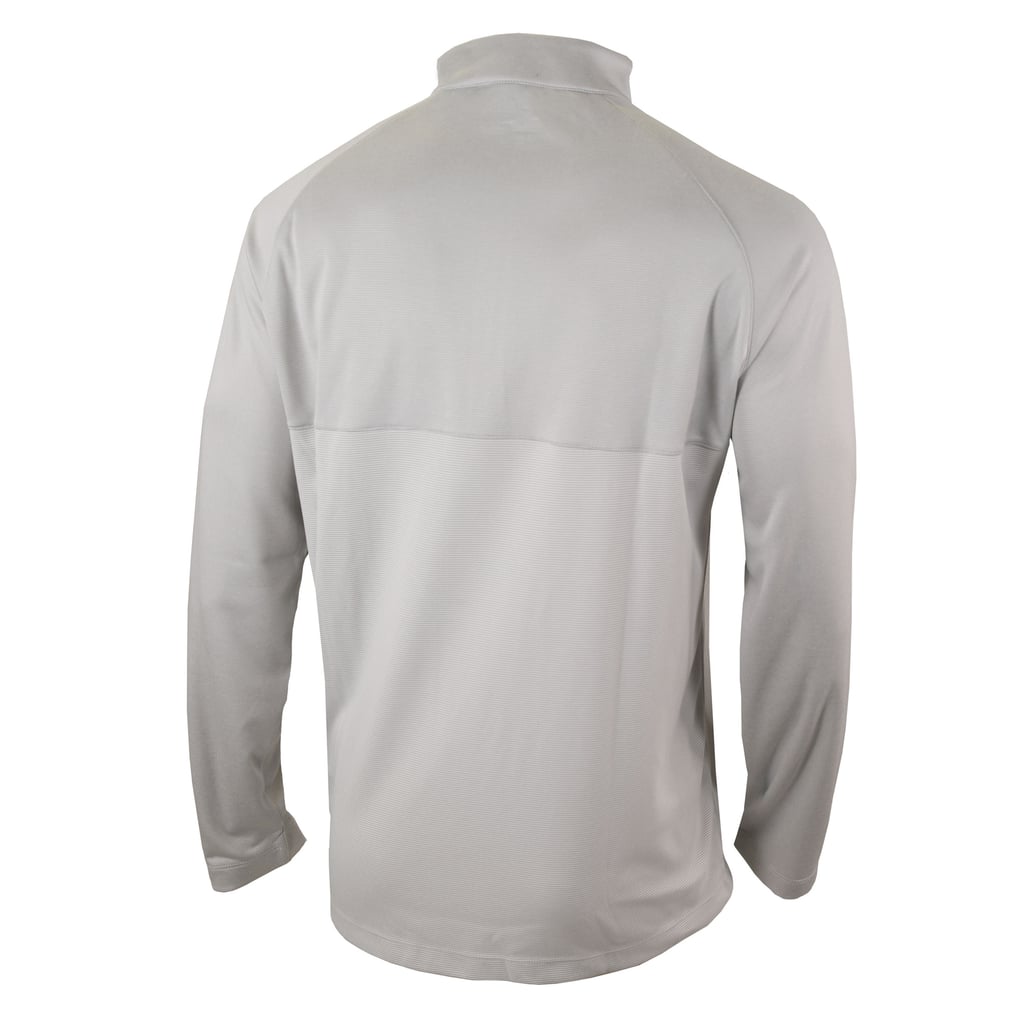  Denver Nuggets Columbia Omni-Wick Rockin' It Quarter-Zip Pullover Top - Heather Gray
