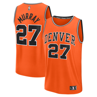 Jamal Murray Denver Nuggets Fanatics Fast Break Jersey - Classic Edition - Orange