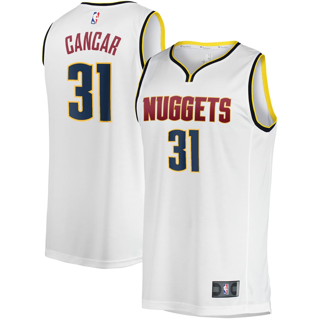 Vlatko Cancar Denver Nuggets Fanatics Fast Break Player Jersey - Association Edition - White