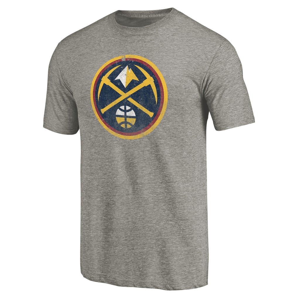 Denver Nuggets Greatest Dad Tri-Blend T-Shirt - Gray
