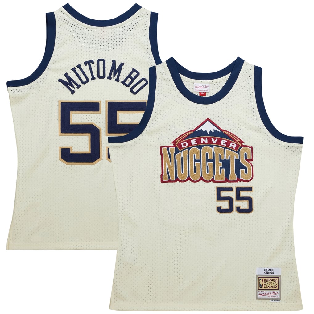 Maillot Mitchell & Ness Dikembe Mutombo Swingman - Denver Nuggets - Taille XXL - Neuf Avec étiquettes