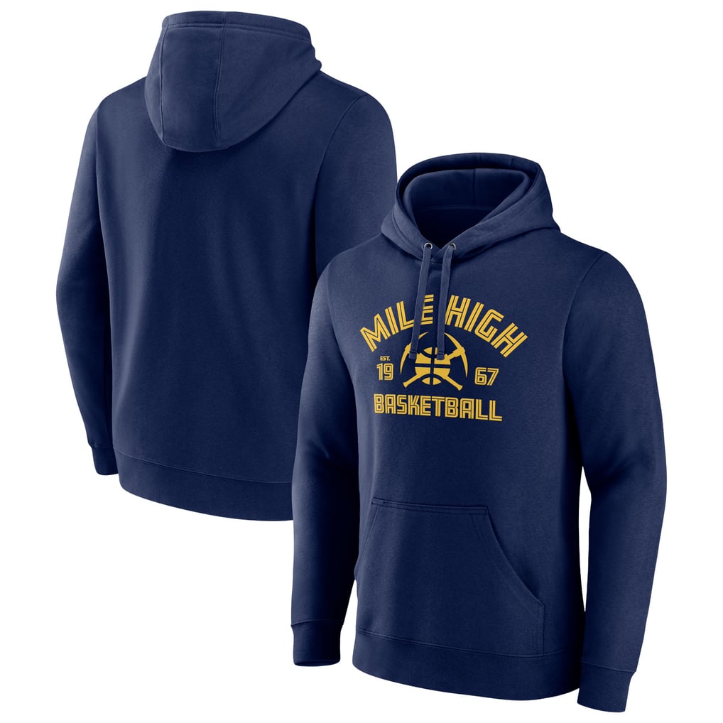 Denver Nuggets Tip-Off Pullover Hoodie - Navy