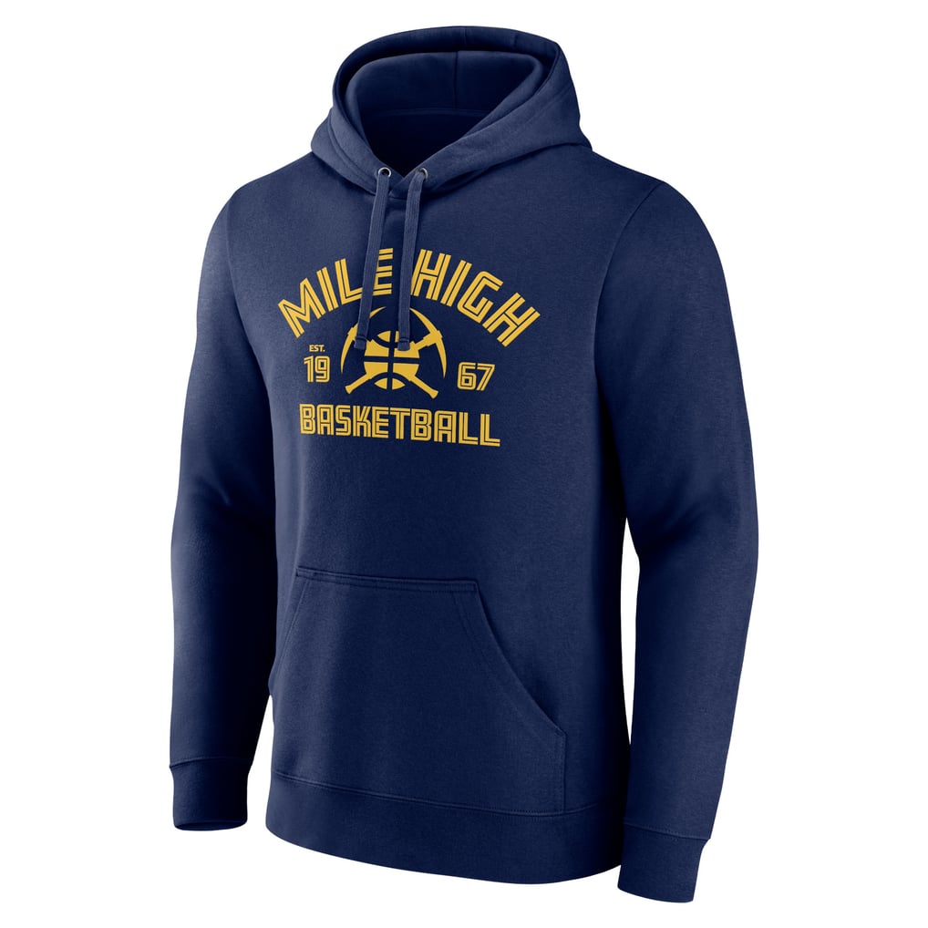 Denver Nuggets Tip-Off Pullover Hoodie - Navy