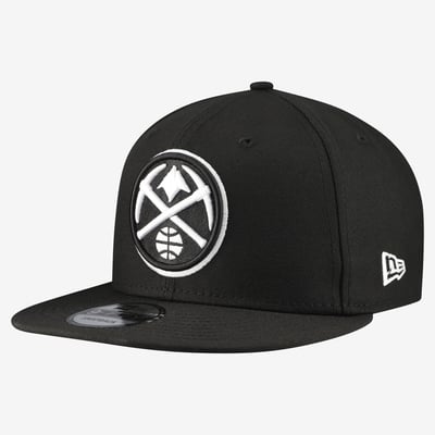  Denver Nuggets New Era Team 9FIFTY Snapback Hat - Black
