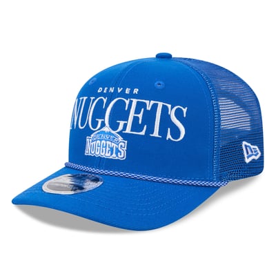 Denver Nuggets New Era Tonal 9SEVENTY Adjustable Trucker Hat - Blue