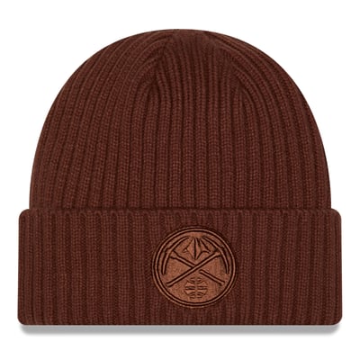 Denver Nuggets New Era Color Pack Cuffed Knit Hat - Brown