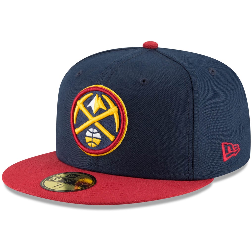 Denver Nuggets New Era 2-Tone 59FIFTY Fitted Hat - Navy/Red