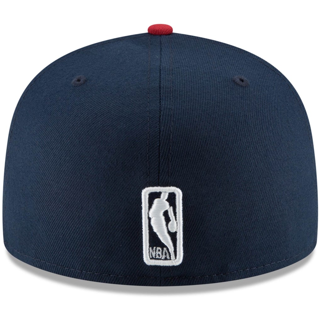 Denver Nuggets New Era 2-Tone 59FIFTY Fitted Hat - Navy/Red
