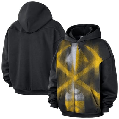 Denver Nuggets Nike 2026 Standard Issue Practice Icon Fleece Pullover Hoodie - Black