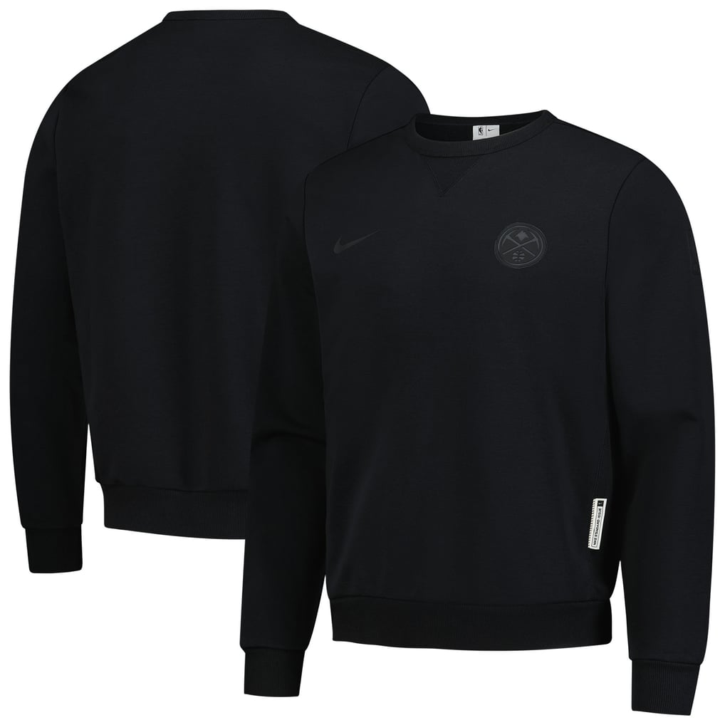  Denver Nuggets Nike Authentic Standard Issue Travel Dri-FIT Sweatshirt - Black