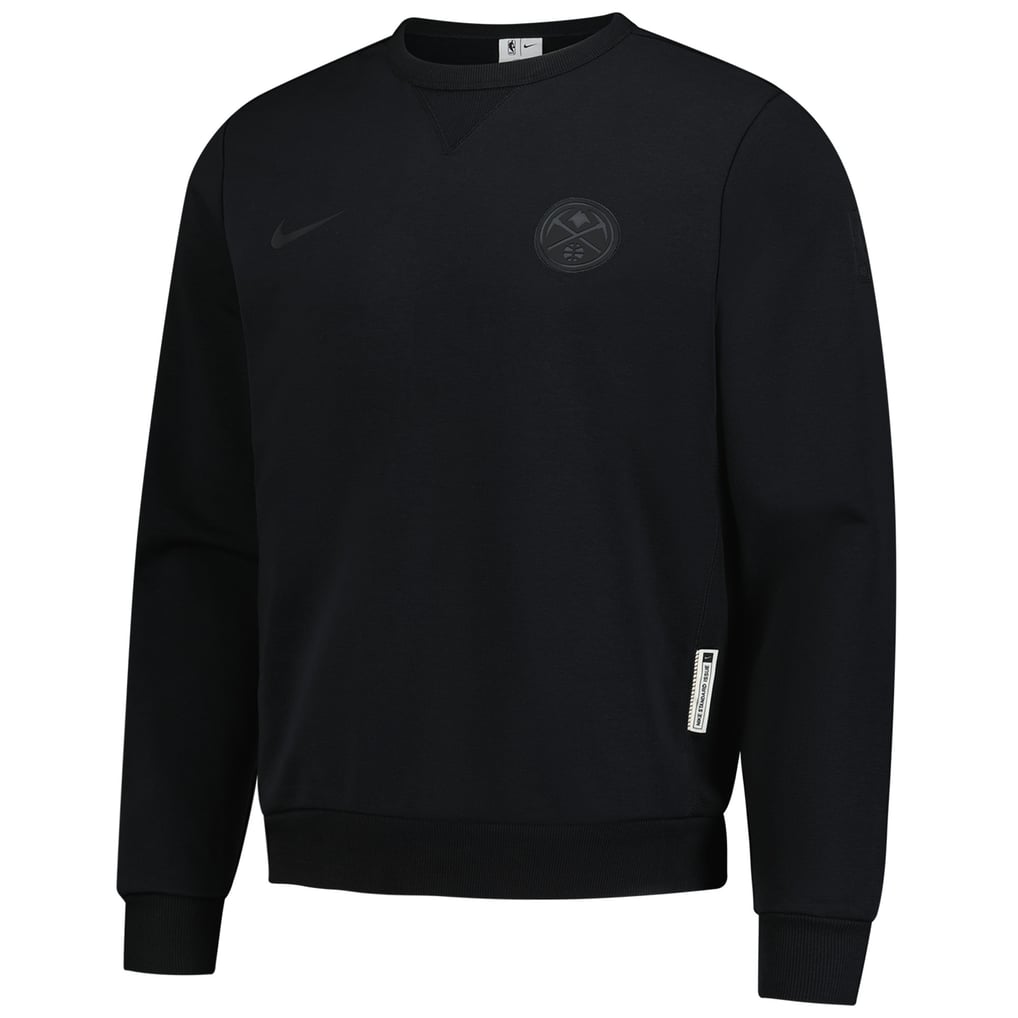  Denver Nuggets Nike Authentic Standard Issue Travel Dri-FIT Sweatshirt - Black