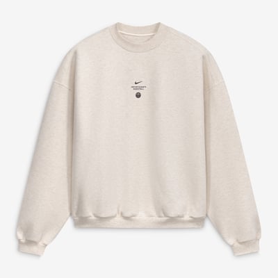 Denver Nuggets Nike 2026/27 Standard Issue Stretch Pullover Sweatshirt - Oatmeal