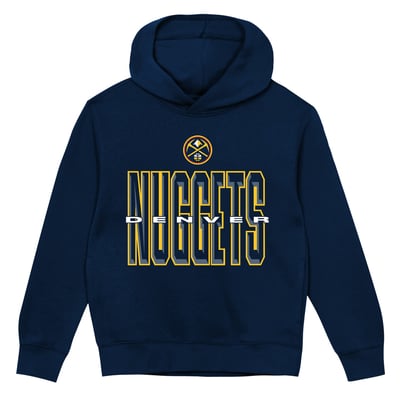 Denver Nuggets Outerstuff Preschool Field General Fleece Hoodie - Navy
