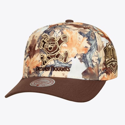 Denver Nuggets Mitchell & Ness Unisex Leaf Camo Pro Adjustable Hat - Camo

