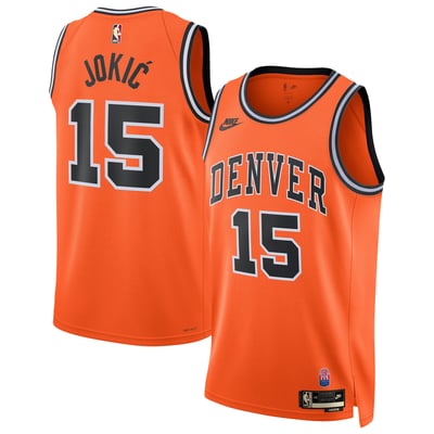 Nikola Jokić Denver Nuggets Nike Unisex Swingman Jersey - Classic Edition - Orange