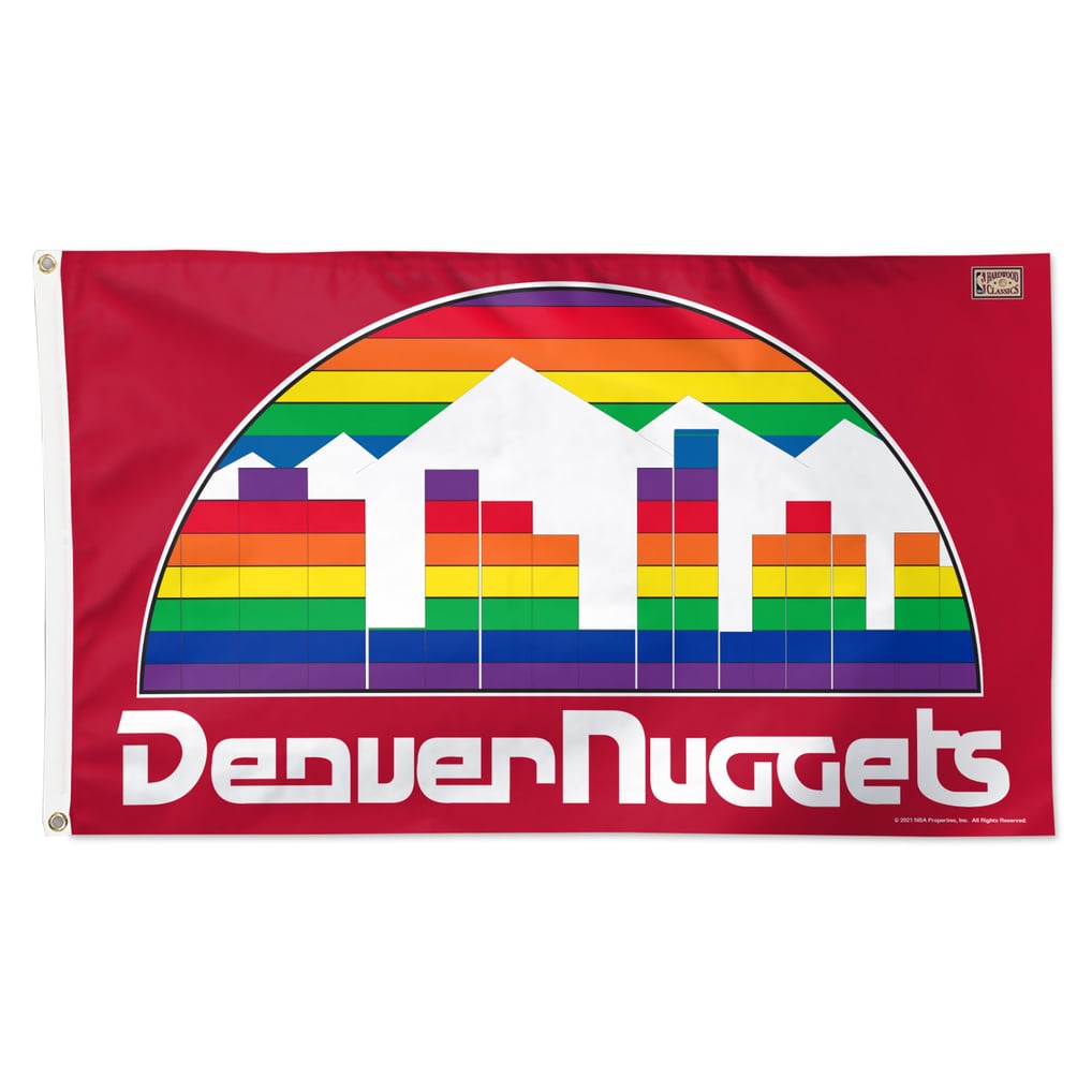 Denver Nuggets WinCraft 3' x 5' Single-Sided Heritage Deluxe Flag