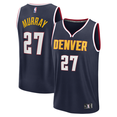 Jamal Murray Denver Nuggets Fanatics Youth Fast Break Replica Player Jersey - Navy - Icon Edition