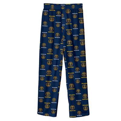 Denver Nuggets Outerstuff Youth Printed Pajama Pants - Navy