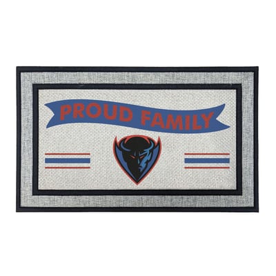 DePaul Blue Demons Jardine 18" x 30" Proud Family Doormat