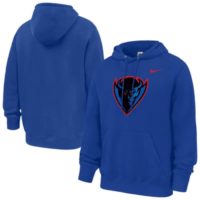 DePaul Blue Demons Nike Club Fleece Hoodie - Royal
