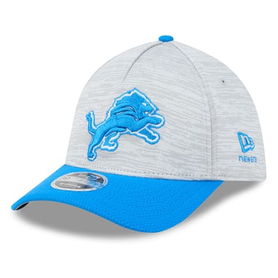 Detroit Lions New Era  Tech 39THIRTY A-Frame Stretch Hat - Gray
