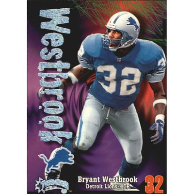 1998 SkyBox Thunder Rave #105 Bryant Westbrook