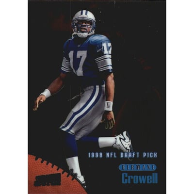 1998 Stadium Club One of a Kind #193 Germane Crowell