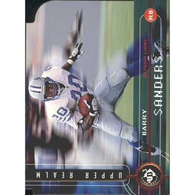 1998 UD3 Die Cuts #61 Barry Sanders UE