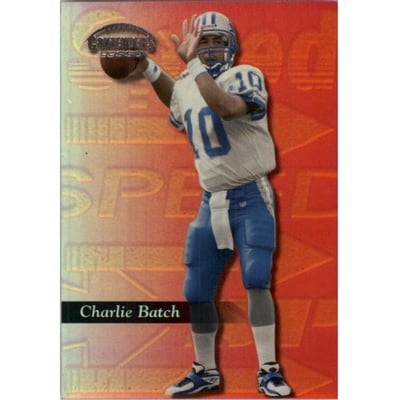 1999 Playoff Contenders SSD Speed Red #23 Charlie Batch
