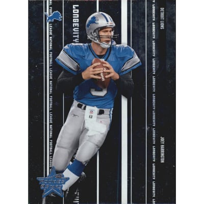 2003 Leaf Rookies and Stars Longevity #28 Joey Harrington